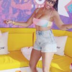 Precious Muir Instagram - What a way to officially start the Summer Season, it was like a Movie 🤪🥂🍾 __________________________________________ ✨A absolutely incredible @kissfmuk @obeachibiza Party✨ Bikini/Bag/Sandals: @kurtgeiger __________________________________________ #KISSTORY #obeachibiza #kissfmuk #beach #summer #party #summervibes #travel #bikini #kurtgeiger #style #fashion #bikinis #ibiza #summerparty #ibizastyle #VIPInvite