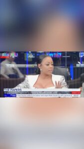 Precious Muir Instagram - I think we all know how strongly I feel about holding Men accountable in questionable circumstances with Women and Children. Real change happens one step at a time but we have to make sure those steps are taken. This was me 🔴Live on @gbnews Television for the @mrmarkdolan Show. Dress: @__barrus__ Available from: @blackprgroup Tights: @calzedonia ____________________________________________ #gbnews #livetv #television #london #live #tv #speakup #headlinenews #hottopic #news #topic #newspaper #eveningdress #tvpresenter #broadcast #fashion #style