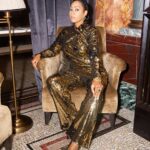 Precious Muir Instagram – ✨Your life is your message to the World. Make sure it’s inspiring.✨
___________________________________________
Hair: @thepreciouscollectionbysleek 
Outfit: @rueagthonis 
Jewellery: @retrochicitaly 
Available from: @crescentagency 
Photographers:
@fashionthirsts 
@john_phillips_london @gettyimages 
@jan.zoebisch 
Event: @londonfashionweek @britishfashioncouncil 
Location: @kimptonfitzroy 
___________________________________________
#LFW #fashionshow #style #londonfashionweek #fashion #redcarpetfashion #sequins #london #events #stylefashion #londonhotels #ss24 #collection #FROW #VIPInvite