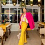 Precious Muir Instagram - 🌸 Every day is a gift. But some days are packaged better 🌺 Location: @parkcornerbrasserie @londonhiltonpl Photographer: @imagesbysia __________________________________________ #springfashion #style #springtime #fashion #londonevents #spring #flowers #grandopening #londonrestaurants #hotel #finedining #londonhotels #parklane #pressnight #VIPInvite