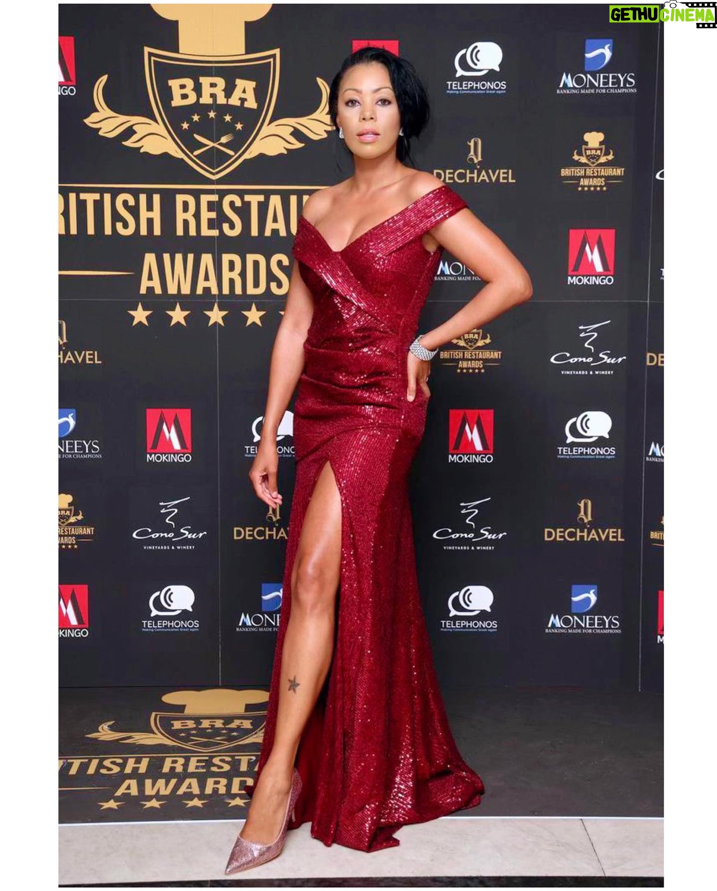Precious Muir Instagram - Real luxury is- your inner peace.๐๐ฝ #ThursdayThoughts ____________________________________________ Hair: @livetruelondon @glenesastyle12 Dress: @goddivafashion Shoes: @kurtgeiger Event: @britishrestaurantawards Agent: @off_limits_ent Photographers: @mattpapz @jshaw_photography ____________________________________________ #redcarpet #british #food #londonrestaurants #visitlondon #tvpersonality #awardshow #luxury #restaurant #finedining #londonevents #fashion #style #dress #eveningdress #redcarpetfashion #fashionstyle #Awards #VIPInvite #spon