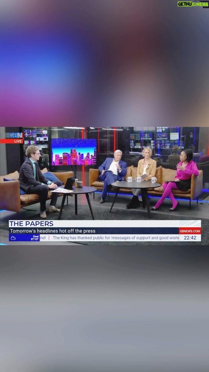 Precious Muir Instagram - I was 🔴Live on the @mrmarkdolan Show @gbnews discussing The Biggest News Headline! Prince Harry visits King Charles - Son visits Dad. No matter the current situation between them both, that was set aside because the Kings Cancer diagnosis is more important and he needs all the support right now from his family in this difficult time. Wishing King Charles all the very best. x _________________________________________ #gbnews #livetv #television #broadcast #tvpresenter #princeharry #kingcharles #royalfamily #london #news #princeharryandmeghan #tvbroadcast #headlines #tv