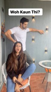 Preet Kaur Nayak Instagram - Ghar se sabse pehle BELAN phenk dena hai maine. Aise arms and ammunition kitchen mein allowed hi nahi hai 🤣#couplegoals #couple #instacouple #comedy