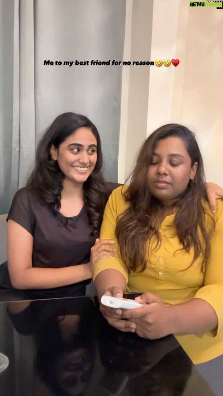 Preetha - 107.2K Likes - Unleashing my awesome singing talents - look how impressed she looks😝♥️