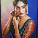 Preetha Instagram - @tamilankadaii ♥️ thanks for sending me this beautiful photo frame. In awe with this🥹 Do check out their page!!