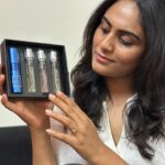 Preetha Instagram - The finishing touch to elegance✨🤌🏻@scent_vogue ♥️sent me this lovely package..do check out their page ❤️‍🔥 #nomakeup #nofilter #justsmiles