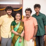 Preetha Vijayakumar Instagram - Opening ceremony of our 3rd Dubbing and Mixing studio and celebrating the 1st Year Anniversary of @goodluckstudios_ 🙏🎤🎬