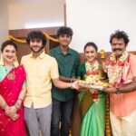 Preetha Vijayakumar Instagram – Opening ceremony of our 3rd Dubbing and Mixing studio and celebrating the 1st Year Anniversary of @goodluckstudios_ 🙏🎤🎬