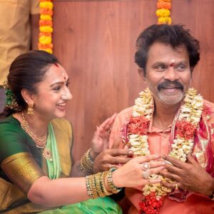 Preetha Vijayakumar Instagram - Opening ceremony of our 3rd Dubbing and Mixing studio and celebrating the 1st Year Anniversary of @goodluckstudios_ 🙏🎤🎬