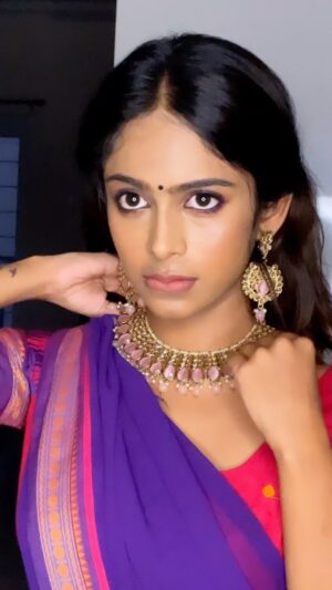 Preethiga Instagram - Ennaaa romancuhh😂❤️
.
Jewel: @littlefingers_bridal_jewellery 
.
#preethiga
