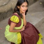 Preethiga Instagram – Things will flow accordingly, just wait ✨
.
Photography: @sathyaphotography3 ❤️
Costume: @chettinad_sarees 
.
#trending #preethiga