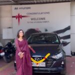 Preethiga Instagram - Sometimes dreams come true too soon and this was a moment like that . I bought a car by myself for myself and I am pretty proud about it ( konjam self proud moment thapu ila paa🤫) . It’s been 3 whole years since I started working and earning I feel like this is the first reward I am gifting myself for that . As I said before June was an amazing month in my life and it’s happening like always🕊️🚗 . #preethiga #i20 #hyundai #love