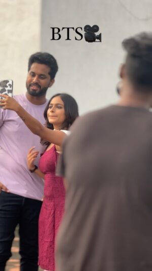 Preethiga Instagram - Have you watched the Episode 2 of our webseries 🙌🏻
BTS by PRAVEEN aka @abisheksam10 😎