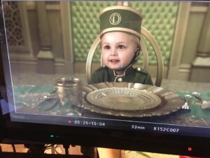 Presley Smith Instagram - One of my most brilliant scenes, with Mr. Poe and Count Olaf
