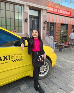 Princy Prajapati Instagram - 💕💕…..

Outfit: @taffykids_official 

#princyprajapati #pari #anupamaa