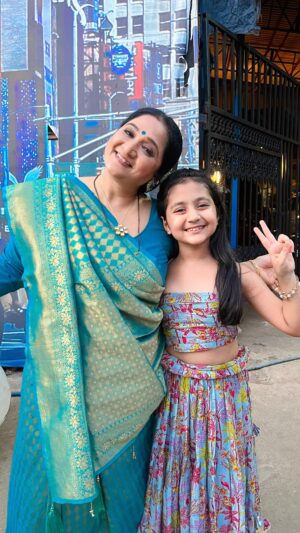 Princy Prajapati Instagram - Trend with pretty Baa🥰

#reels #trending #viral #explore #anupamaa #viral