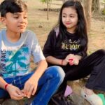 Princy Prajapati Instagram – Happy birthday partner in crime 😅😀 
@neel_prajapati22