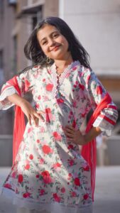 Princy Prajapati Instagram - I’m too late for this trend 😛… 👗: @bibagirls.official #reels #trending #explore #anupamaa