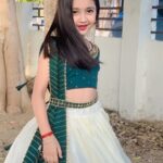 Princy Prajapati Instagram – Beautiful outfit from: @ajal_s_the_wedding_gallery 

#weding #traditional #trending #viral #reels