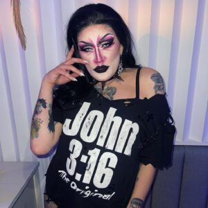 Priscilla Chambers Instagram - ORLANDO! Y’all really know how to treat a girl ❤️‍🔥 this weekend was so wonderful to me. Big thanks to @opulence.black & @victoriaelizabethblack for bringing me to @dripsaturdays (a rad fucking venue) 

Couldn’t have done this trip without my ride or DIE @therealdavieg 🔪 You were incredible. Thanks for keeping my ass in check annnnd letting me suck your toes on stage 🤭 (give him a follow!) 

Loved meeting each and everyone of you. Mama trailer loves you. 

I’m ready to get wild and perform wherever y’all want! So please reach out to your show directors and bring my cuntry ass to a city near you! 

For bookings email: 
Luther@bookomni.com