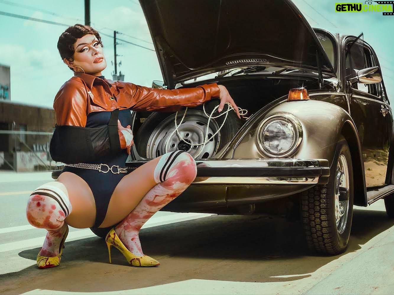 Priscilla Chambers - 4.1K Likes - Can you help get this into my trunk? I’m injured 🤕
Last photo from the Ted Bundy shoot! Can’t wait to get started on the next KILLER 😈
Photo by: @grahammorrisonphoto
VW Bug: @sirestesglass