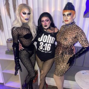 Priscilla Chambers Instagram - ORLANDO! Y’all really know how to treat a girl ❤️‍🔥 this weekend was so wonderful to me. Big thanks to @opulence.black & @victoriaelizabethblack for bringing me to @dripsaturdays (a rad fucking venue) 

Couldn’t have done this trip without my ride or DIE @therealdavieg 🔪 You were incredible. Thanks for keeping my ass in check annnnd letting me suck your toes on stage 🤭 (give him a follow!) 

Loved meeting each and everyone of you. Mama trailer loves you. 

I’m ready to get wild and perform wherever y’all want! So please reach out to your show directors and bring my cuntry ass to a city near you! 

For bookings email: 
Luther@bookomni.com