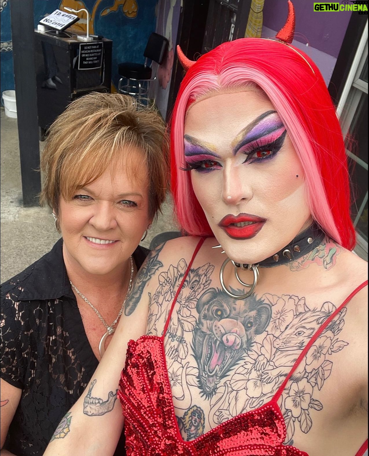 Priscilla Chambers - 5.2K Likes - Mama and me are taking over Charlotte tonight 😈 see y’all at @snugharbornc 🕷️