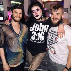 Priscilla Chambers Instagram - ORLANDO! Y’all really know how to treat a girl ❤️‍🔥 this weekend was so wonderful to me. Big thanks to @opulence.black & @victoriaelizabethblack for bringing me to @dripsaturdays (a rad fucking venue) 

Couldn’t have done this trip without my ride or DIE @therealdavieg 🔪 You were incredible. Thanks for keeping my ass in check annnnd letting me suck your toes on stage 🤭 (give him a follow!) 

Loved meeting each and everyone of you. Mama trailer loves you. 

I’m ready to get wild and perform wherever y’all want! So please reach out to your show directors and bring my cuntry ass to a city near you! 

For bookings email: 
Luther@bookomni.com