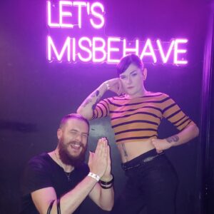 Priscilla Chambers Instagram - ORLANDO! Y’all really know how to treat a girl ❤️‍🔥 this weekend was so wonderful to me. Big thanks to @opulence.black & @victoriaelizabethblack for bringing me to @dripsaturdays (a rad fucking venue) 

Couldn’t have done this trip without my ride or DIE @therealdavieg 🔪 You were incredible. Thanks for keeping my ass in check annnnd letting me suck your toes on stage 🤭 (give him a follow!) 

Loved meeting each and everyone of you. Mama trailer loves you. 

I’m ready to get wild and perform wherever y’all want! So please reach out to your show directors and bring my cuntry ass to a city near you! 

For bookings email: 
Luther@bookomni.com