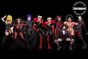Priscilla Chambers Instagram - Ain’t we perty!? 

@entertainmentweekly exclusive! “The Boulet Brothers’ Dragula Resurrection” official cast reveal is here. Premieres Tuesday October 20 on AMC’s SHUDDER • @bouletbrothers @bouletbrothersdragula @shudder @amc _

Hair: @zamberskyy 
Western possum shirt: @elliemonsters 
Gloves: @calcutta_x 
Earrings: @queen_aurora_borealis

Photo by: @scottykirbyphoto