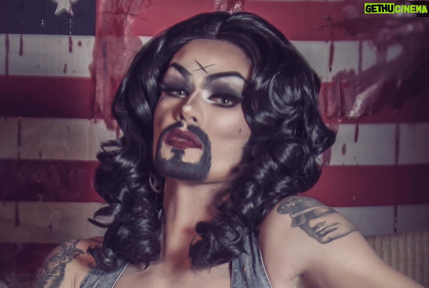 Priscilla Chambers - 7.8K Likes - Oh you’re into true crime? Didn’t think so 🩸 throwback to my MANSON photo shoot. Shout out to my drag daughters for being the Manson girls 🐷🐷🐷
• “You know, a long time ago being crazy meant something. Nowadays everybody's crazy.”
•
I am in no way trying to glorify this human. I just think the study of serial killers and how their brains works is very interesting. I decided to mix in my artwork with something I was interested in. Sorry to offend 🖤
•
#charlesmanson #mansonfamily #dragqueen #helterskelter
