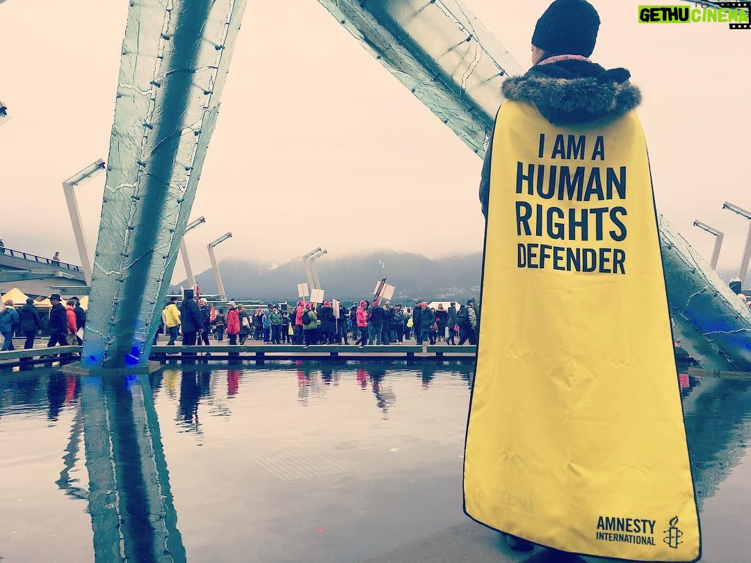 Priscilla Faia - 1.1K Likes - Today we march. #womanmarch2017 @amnesty
