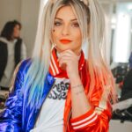 Priscilla Betti Instagram - Appelle-moi Harley Quinn 💋 Merci @yorendelola - @cassandremakeup - @cathylantuejoul 👗