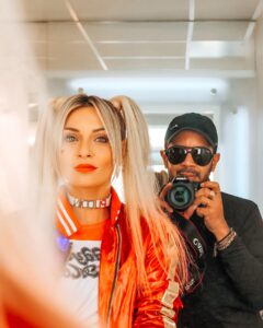 Priscilla Betti Instagram - Appelle-moi Harley Quinn 💋 Merci @yorendelola - @cassandremakeup - @cathylantuejoul 👗