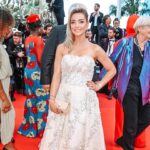Priscilla Betti Instagram - C A N N E S 2022 • 👗 Robe : @christopheguillarme Bijoux : @manipura_joaillerie Coiffure : @erosgiuliani Make-up : @ev_art06 Photo : @gettyimages #cannes #cannes2022 #cannesfilmfestival #redcarpet