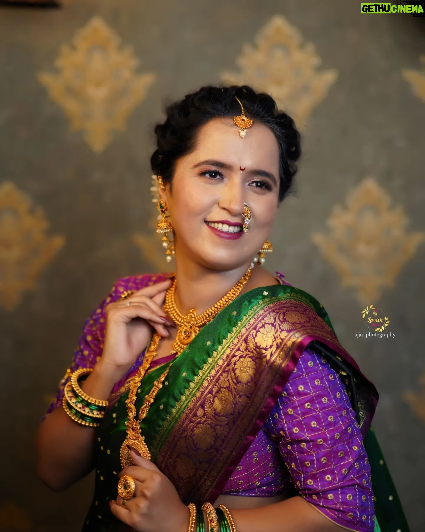 Pritam Kagne Instagram - ✨Celebrity shoot✨ @pritamkagneofficial @pritamkagne @saritamundle_makeupartist @thegoldenchoice_collection @ajju_photography9 #celebrity #celebrityshoot #celebritymakeupartist #shoot #viral #marathi #saritamundle_makeupartist #makeupartist