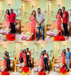 Priya Hegde Instagram - Here I am to celebrate another year of my life ❤️ I am overwhelmed by all the wishes, love and attention I received. Special thanks to all my supporters and darling @_tejaswini_gowda_official ‘s fans
@tejashwini_luv_4ever 
@tejuu_dimple_queen_fp 
@tejuu_lub 
#birthdaysseason #novemberborn #happyme #vibes #priyahegde❤️ #celebration #selflove
