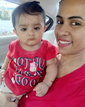 Priya Manjunathan Instagram - My baby girl ❤️❤️❤️❤️❤️