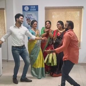 Priya Joe Instagram - நம்ம Always Vibe-uh தா...!!!🕺🏻🔥 சீதா ராமன் | திங்கள் - வெள்ளி இரவு 7:30 மணிக்கு #SeethaRaman #Seetha #Raman #Mahalakshmi #Archana #LiveReel #ZeeTamil