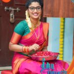 Priya Joe Instagram - Celebration begins in an hour.🥳🥳 சீதா ராமன் | திங்கள் - வெள்ளி இரவு 7:30 மணிக்கு #SeethaRaman #Seetha #SriPriyanka #Zeetamil