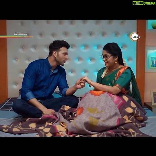 Priya Joe Instagram - Intha song neenga yaruku dedicate pannuvinga?😍😘 Watch your favourite movies and shows anywhere anytime only on ZEE5 absolutely for free 🤩🔥 #Watchforfree #ZEE5tamil #SeetharamanOnZee5 #Seetha #Ram #ZEE5