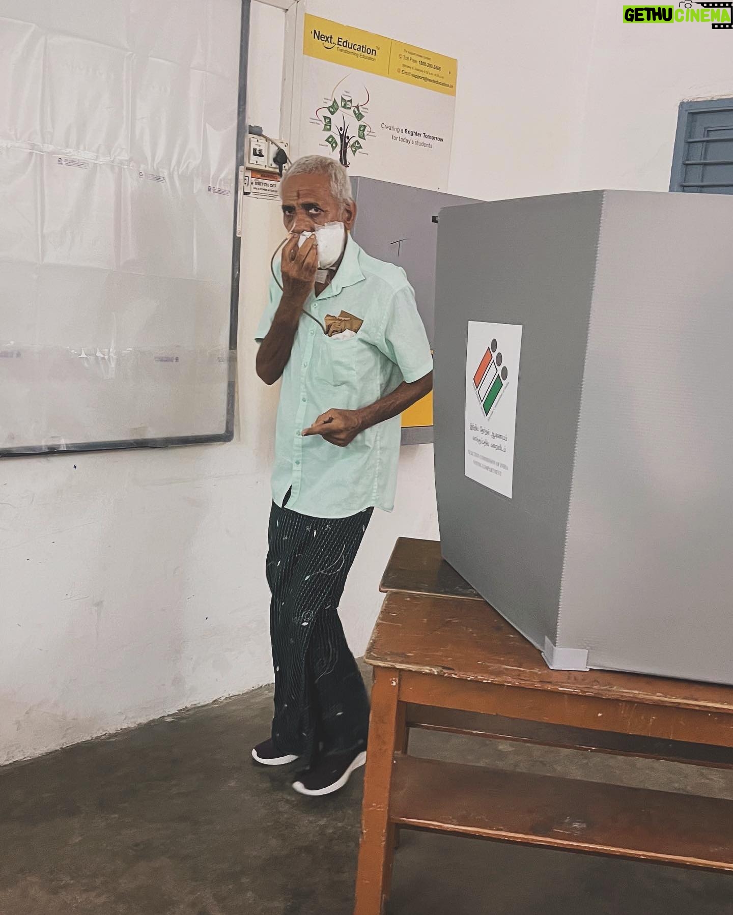 Priya Prince - 3.6K Likes - Voting is our right and here we our family never missed to cast our vote and ya my daughter casted her FIRST VOTE✌🏻☺️
..
..
#vote