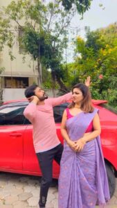 Priya Prince Instagram - Ranjithame Ranjithame remake fun 🤩 Galata always @priyaprince1111