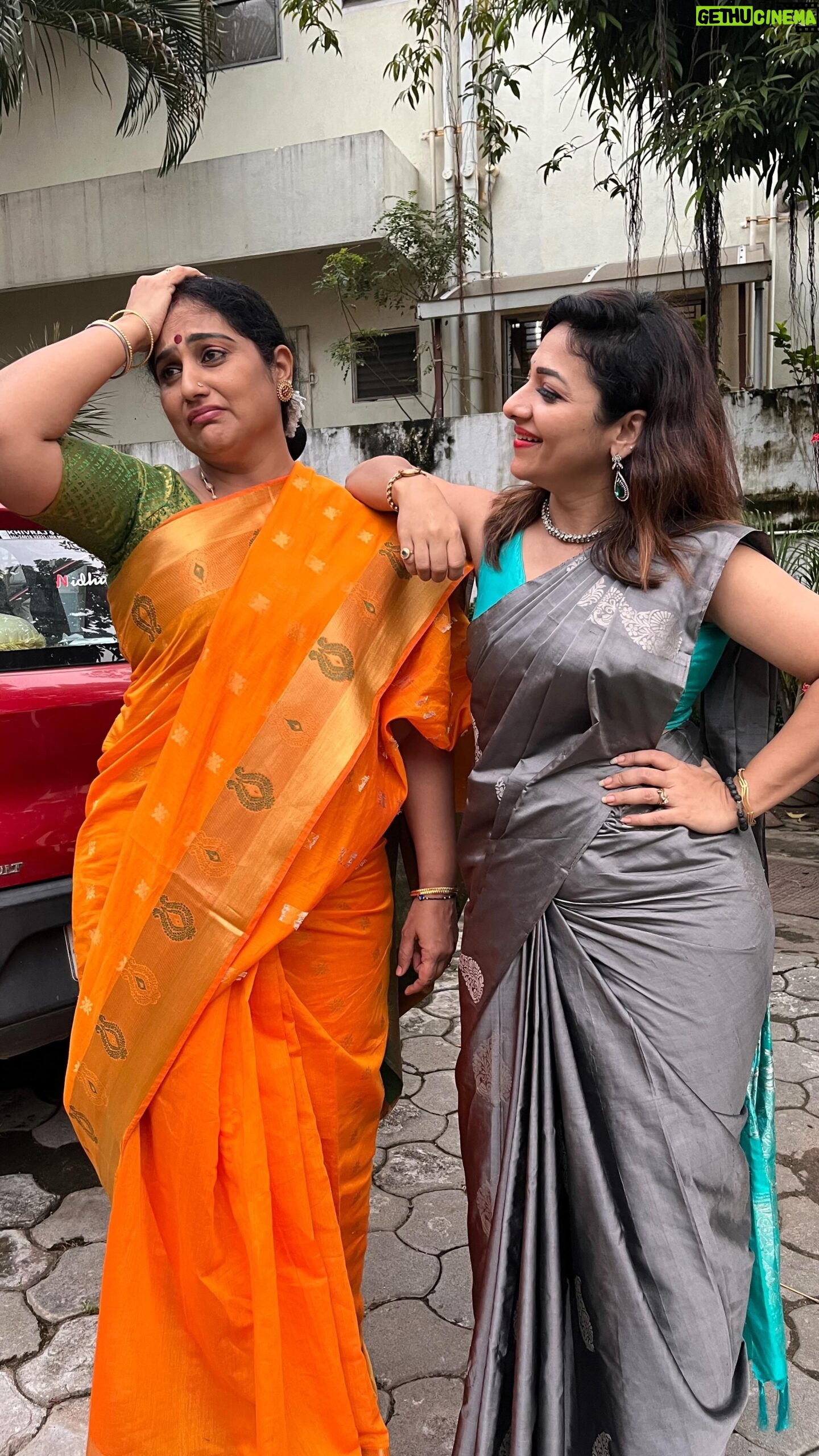 Priya Prince - 2.2K Likes - Our debut together in Kannada. Besties forever.#Kannada reels.pc @aravish_glitzy