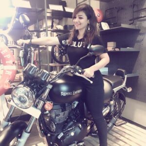 Priya Prince Instagram - To all #royalenfield lovers 🤩