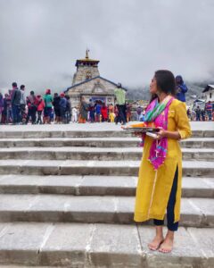 Priyanka Purohit Instagram - तीन धाम - Kedarnath ✅✨
