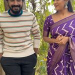Priyanka Shivanna Instagram - 💜 . . #shootmode #reelsinsta #trendy #happiness #serial