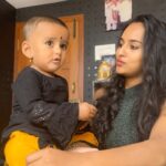 Priyanka Shivanna Instagram - My cute lil neighbour ♥️ . . #viralreels #babylove❤️ #instadaily #trendingreels #cutiepie @officialjoshapp @joshapp.kannada #joshmeinaaja
