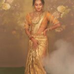 Priyanka Shivanna Instagram - A beautiful saree is undoubtedly a head-turner. . . #saree #loveyourself #happylife