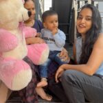 Priyanka Shivanna Instagram - Every moment spent with you is pure happiness. ... . . #babylove❤️ #neighborhood #reelsinsta #funtimes #cutie